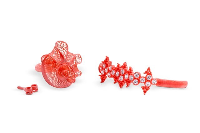 3D Systems Advances Jewelry Design with Launch of VisiJet Wax Jewel Red Material